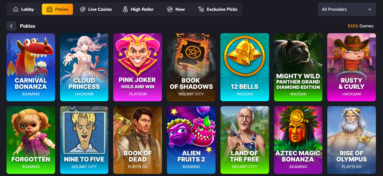 Vegastars Pokies