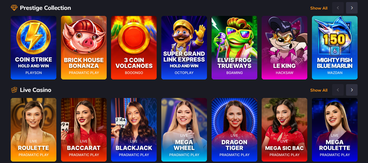 Vegastars Registration Process