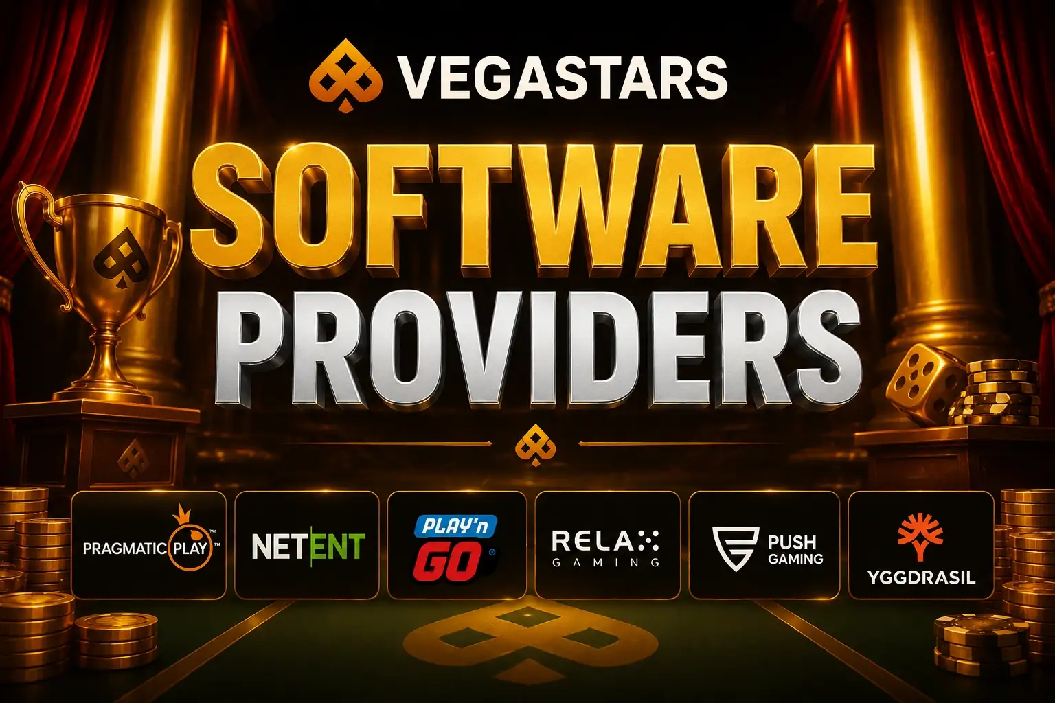 The Vegastars game Software Providers